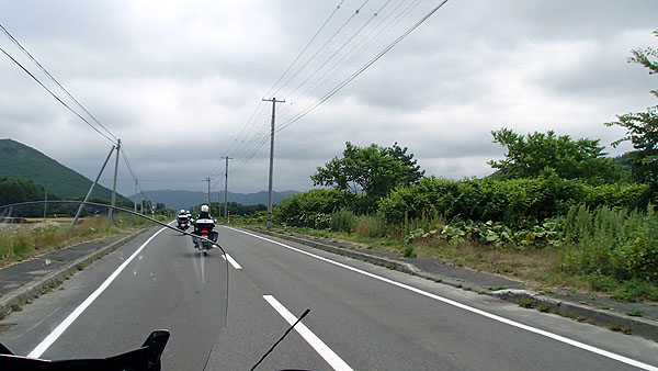 国道２７３号線を紋別方面へ